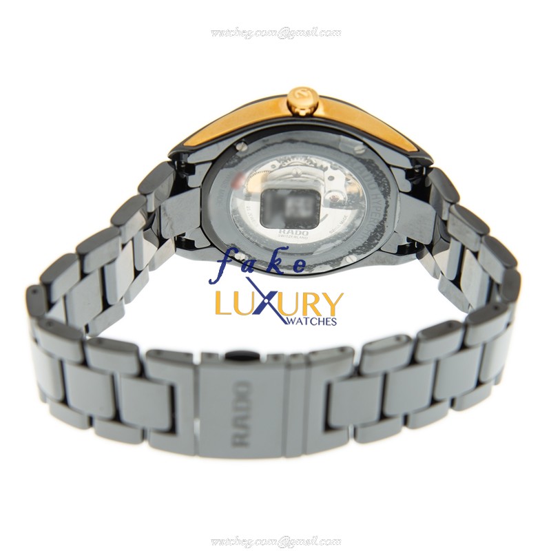 Rado HYPERCHROME R32252162 Automatic Ceramic Black Dial Men's Replica Watch - Image 4