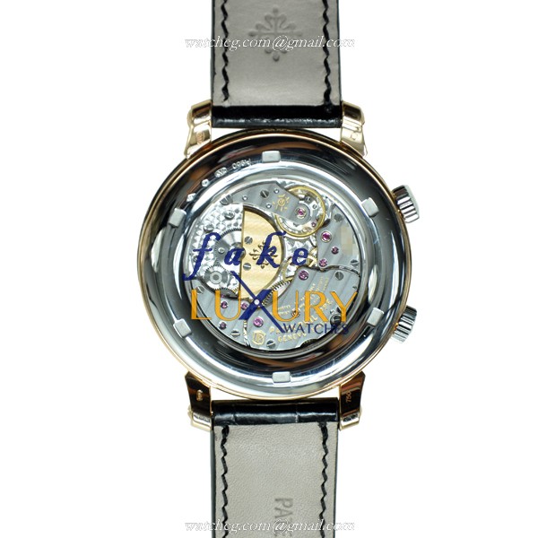 Patek Philippe 5102PR-001 Grand Complications Replica Watch Blue Dial Platinum Rose Gold Case - Image 3