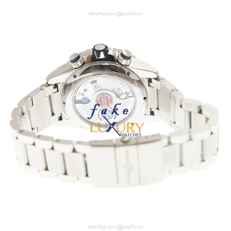 Ulysse Nardin 1503-151-7M/93-MON Replica Watch Automatic Blue Dial Stainless Steel Bracelet 44mm - Image 4