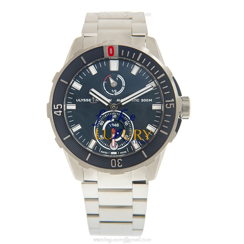 1183-170-7M/93 - Ulysse Nardin DIVERS Replica Watch Automatic Blue Dial Steel - Image 2