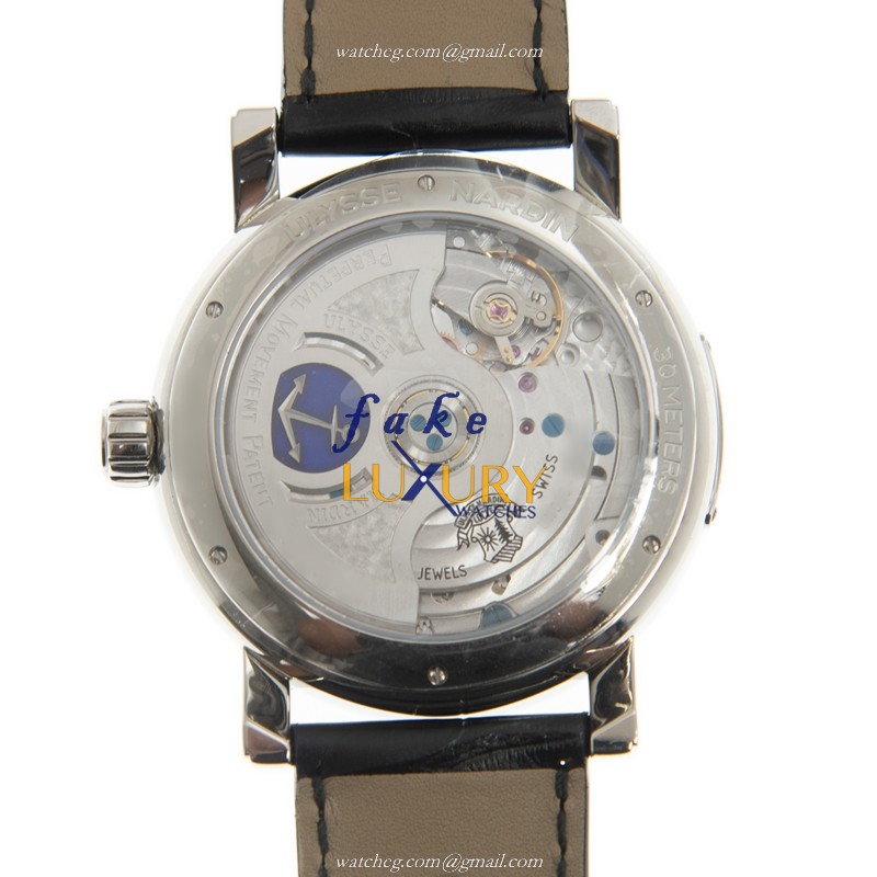Ulysse Nardin 333-900 Classique Automatic White Dial Stainless Steel Replica Watch - Image 3