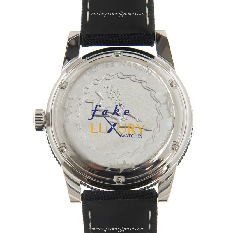 Ulysse Nardin 3203-950 DIVERS Replica Watch, Black Dial, Steel Case, Automatic Movement - Image 3