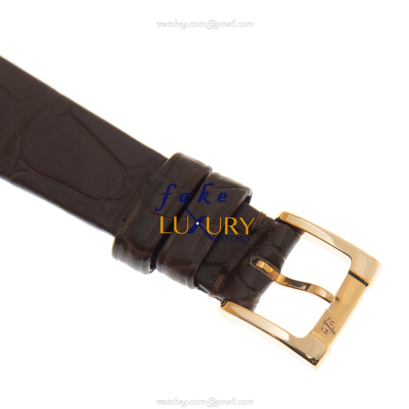 Ulysse Nardin 8106-116-2/90 Replica Watch With Automatic Movement, White Dial, 18kt Rose Gold Case - Image 4