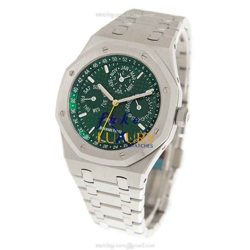 Audemars Piguet Royal Oak 26606ST.OO.1220ST.01 Automatic Green Dial Stainless Steel Replica Watch - Image 3