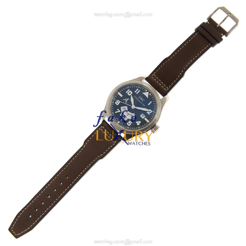 IWC IW326102 PILOTS - Replica Watch - 44mm - Automatic - Brown Dial - 18kt White Gold Case - Image 2