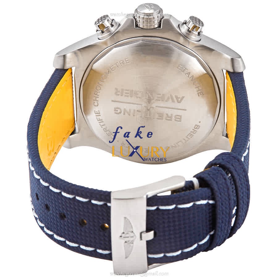 A13317101C1X1 - Breitling Avenger II Replica Watch - Automatic Blue Dial Steel - Image 3