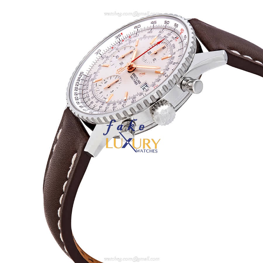 Breitling A13324121G1X1 Navitimer 1 Replica Watch With Automatic Movement Silver Dial - Image 2