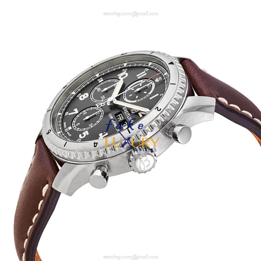 Breitling A13316101B1X3 AVIATOR 8 Automatic Black Dial Stainless Steel Replica Watch - Image 2