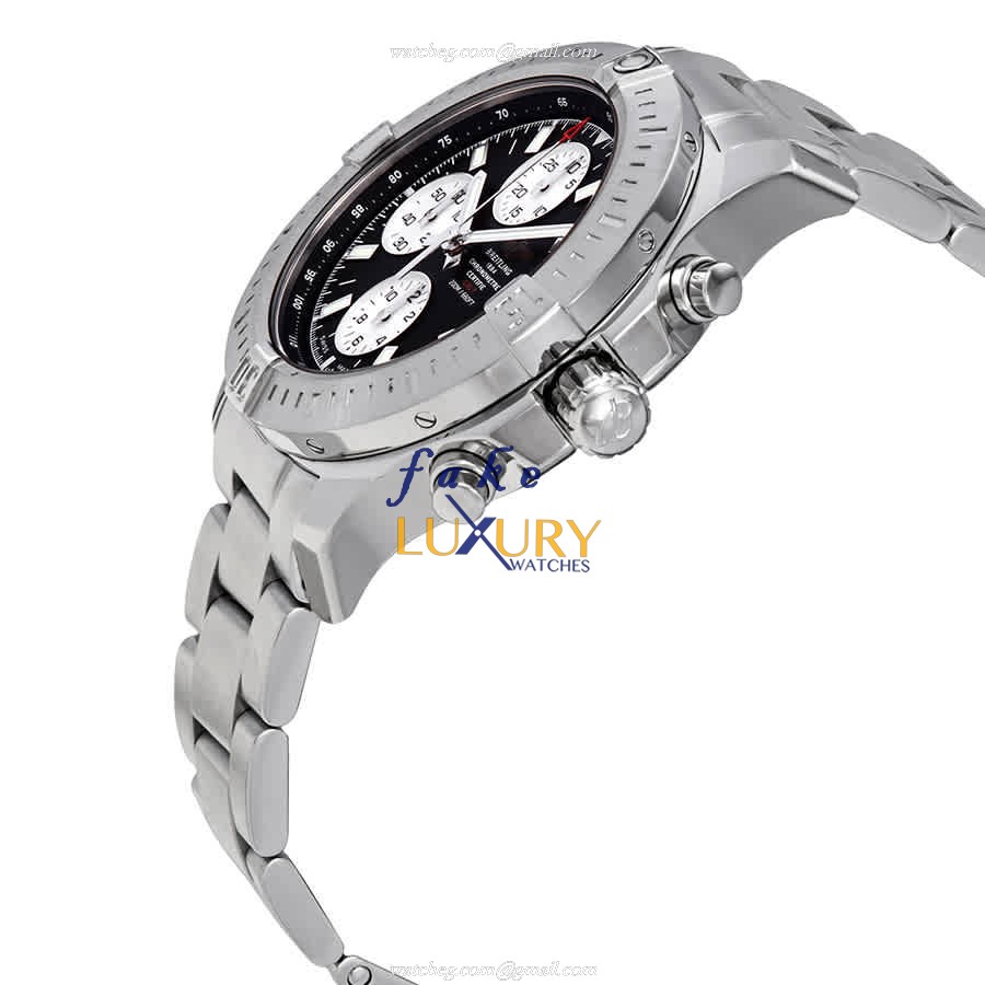 Breitling A13388111B1A1 Challenger Series Automatic Stainless Steel Black Dial Replica Watch - Image 2