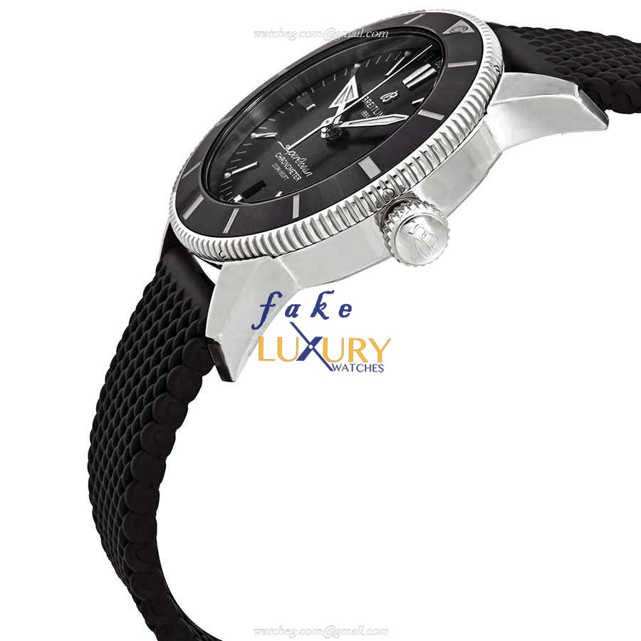 Breitling Superocean Heritage AB2030121B1S1 Automatic Black Dial Rubber Strap Replica Watch - Image 2
