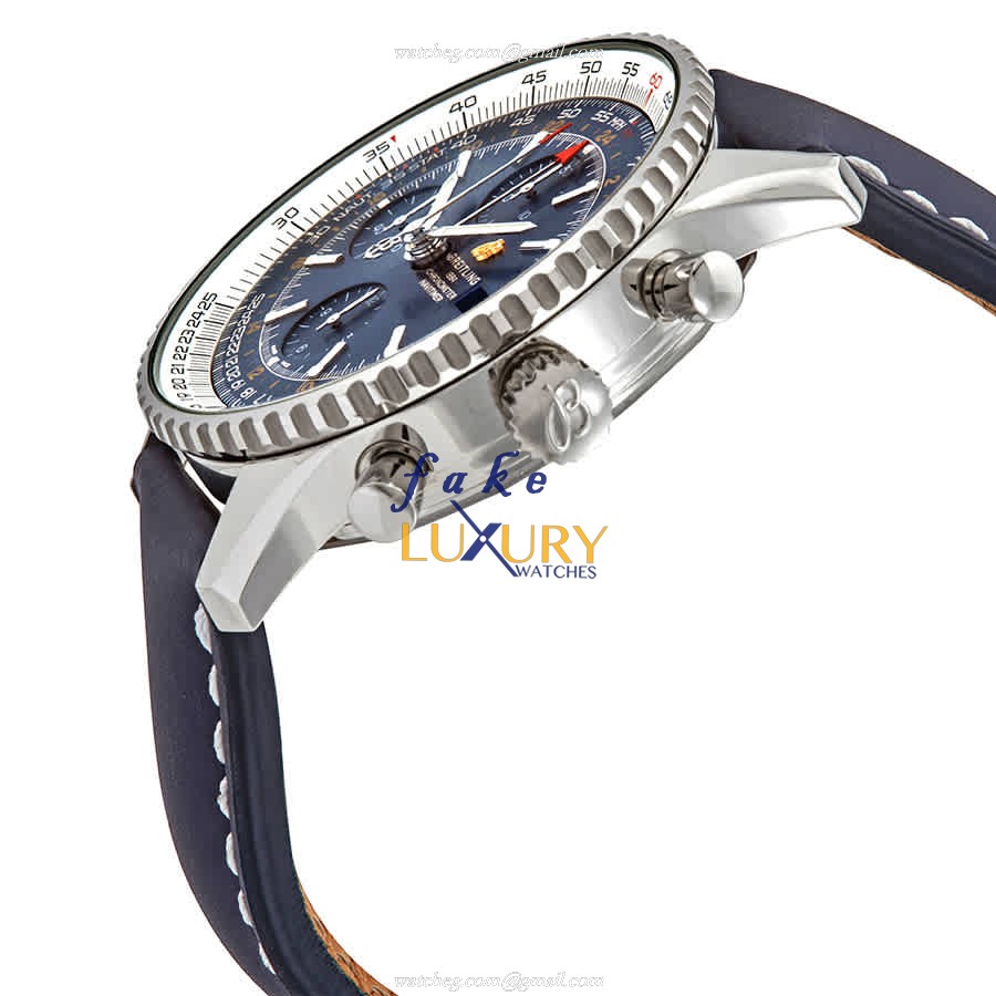 Breitling A24322121C2X1 Navitimer 1 Replica Watch, Blue Dial, Automatic Movement, Steel Case - Image 2