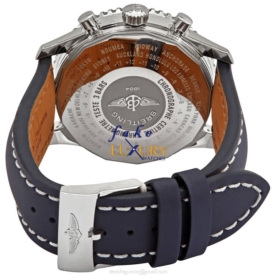 Breitling A24322121C2X1 Navitimer 1 Replica Watch, Blue Dial, Automatic Movement, Steel Case - Image 3