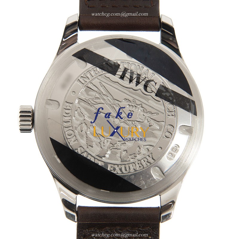 IWC IW326102 PILOTS - Replica Watch - 44mm - Automatic - Brown Dial - 18kt White Gold Case - Image 3