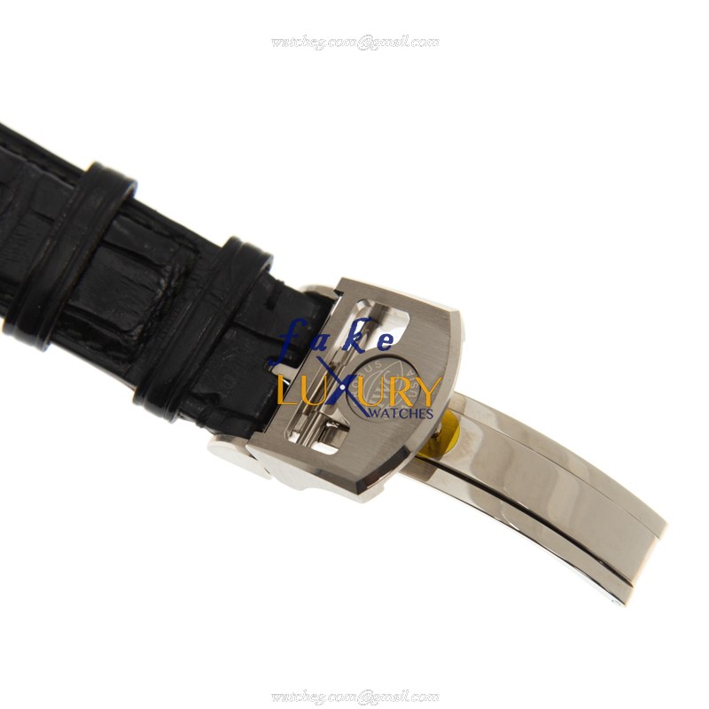 IWC IW503301 PORTUGUESE - Replica Watch - Gray Dial - Automatic - 18kt White Gold - Alligator Strap - Image 4
