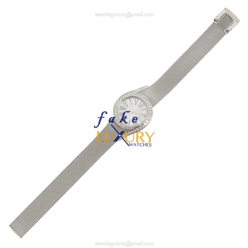 Piaget G0A44212 Limelight Quartz 18kt White Gold Diamond Replica Watch - Image 2