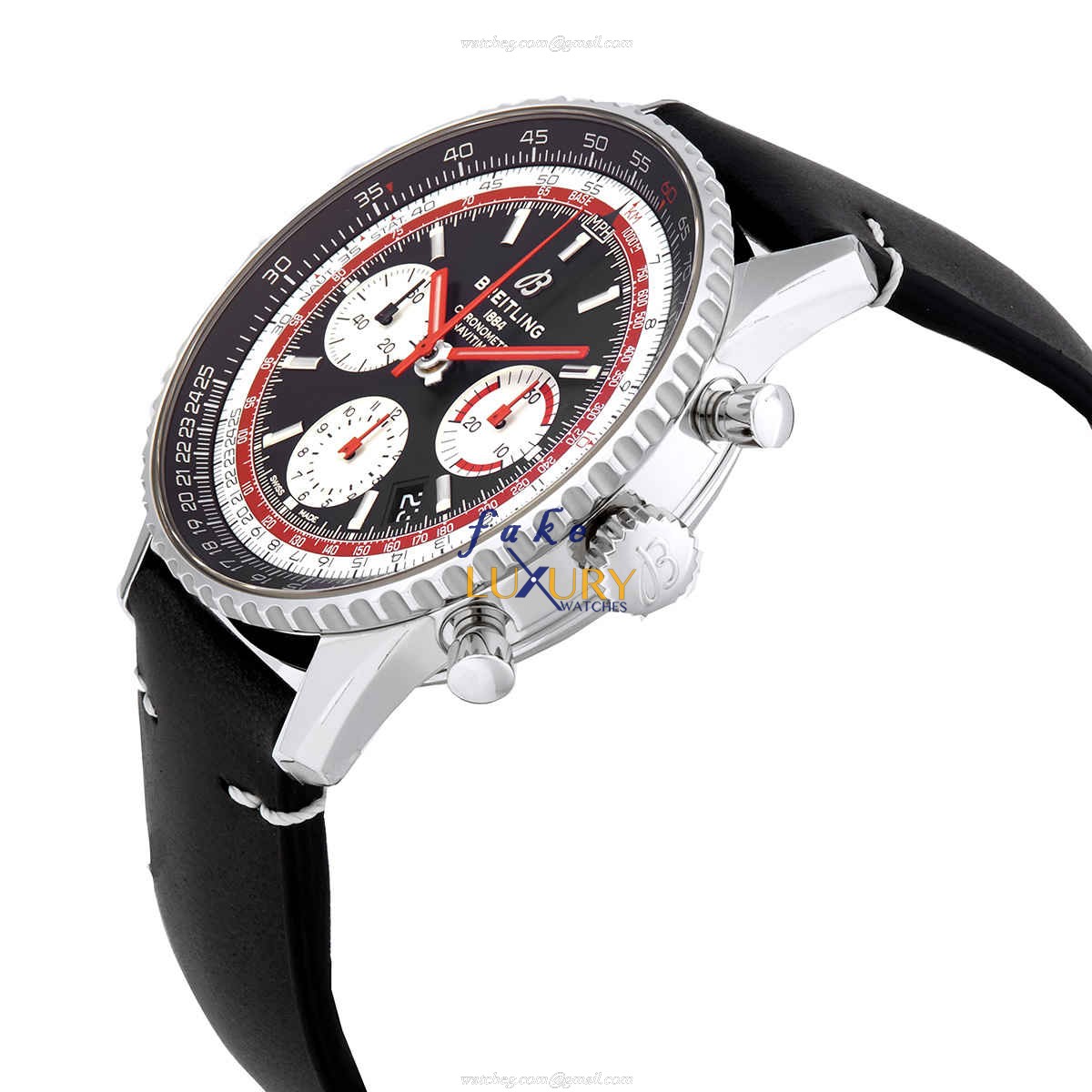 Breitling AB01211B1B1X1 Navitimer 1 Replica Watch, Automatic, Black Dial, Steel Case - Image 2