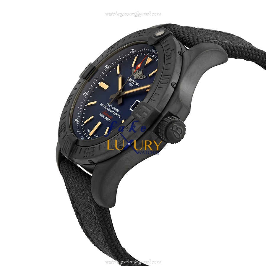 Breitling Avenger II V173104A/CA23/100W - Replica Watch - Automatic - Titanium Case - Blue Dial - Image 2