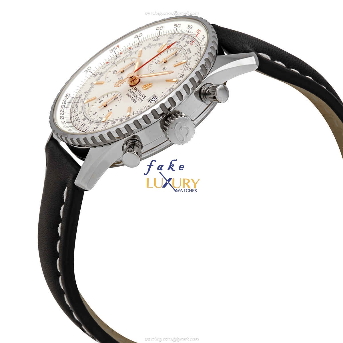 Breitling A13324121G1X4 Navitimer 1 Replica Watch, Automatic, Silver Dial, Steel Case - Image 2