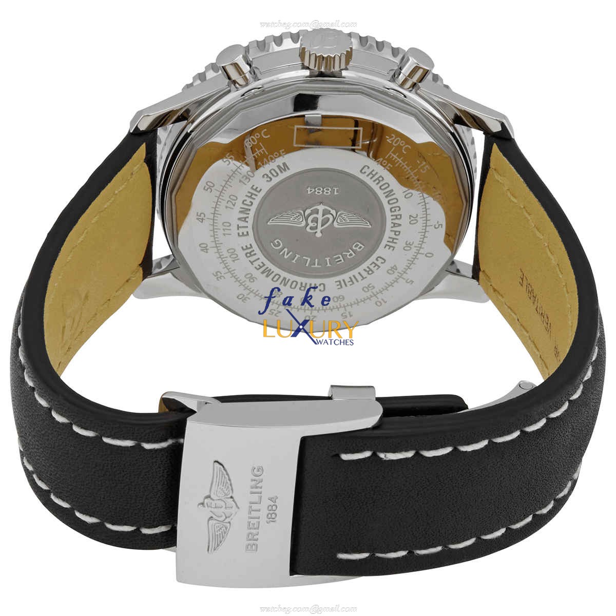 A13324121B1X2 - Breitling Navitimer 1 Replica Watch - Automatic - Black Dial - Steel - Image 3