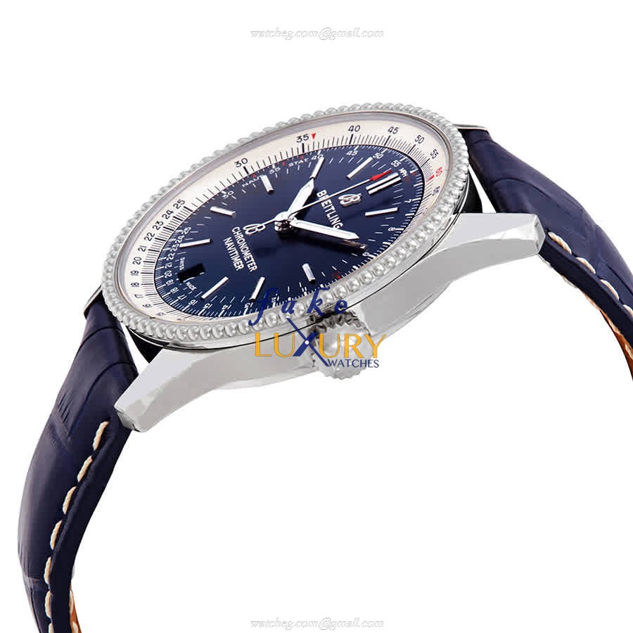 Breitling A17325211C1P1 Navitimer 1 Automatic Blue Dial Steel Replica Watch - Image 2