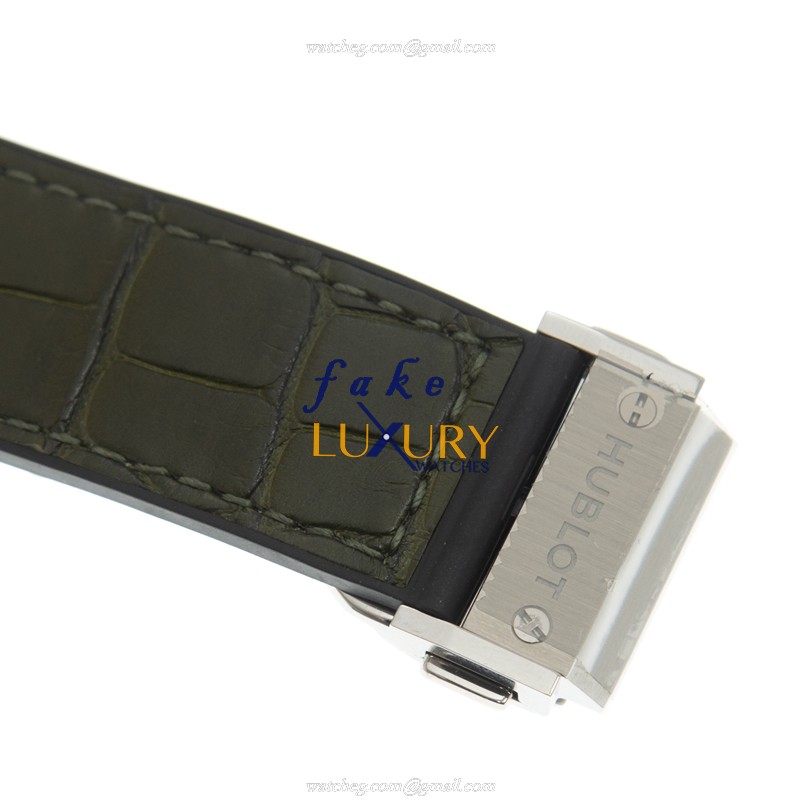 Hublot Classic Fusion 541.NX.8970.LR Replica Watch Green Dial Automatic Titanium - Image 4