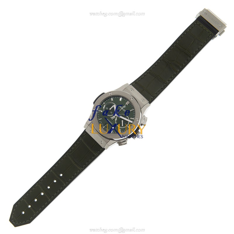 Hublot Classic Fusion 541.NX.8970.LR Replica Watch Green Dial Automatic Titanium - Image 2