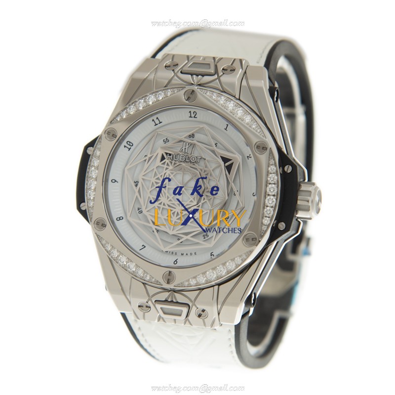 Hublot 465.SS.2027.VR.1204.MXM19 LTD 200 - Automatic - Stainless Steel & Diamonds - Replica Watch - Image 3