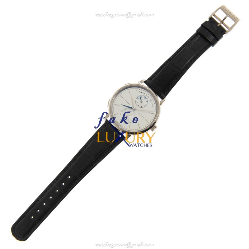 A Lange & Sohne 385.026 SAXONIA Replica Watch, Automatic, White Dial, 18kt White Gold Case, 40mm - Image 2