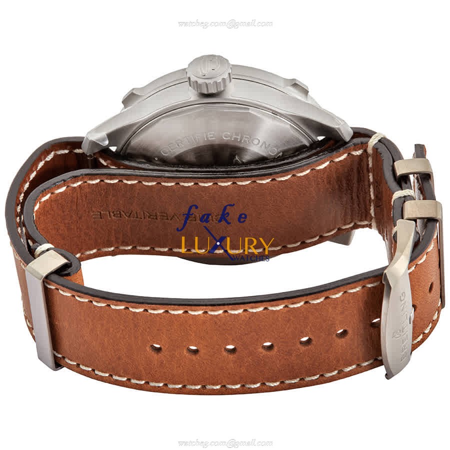 Breitling EB2040101L1X1 Aviator 8 Replica Watch, Automatic, Green Dial, Steel Case - Image 3