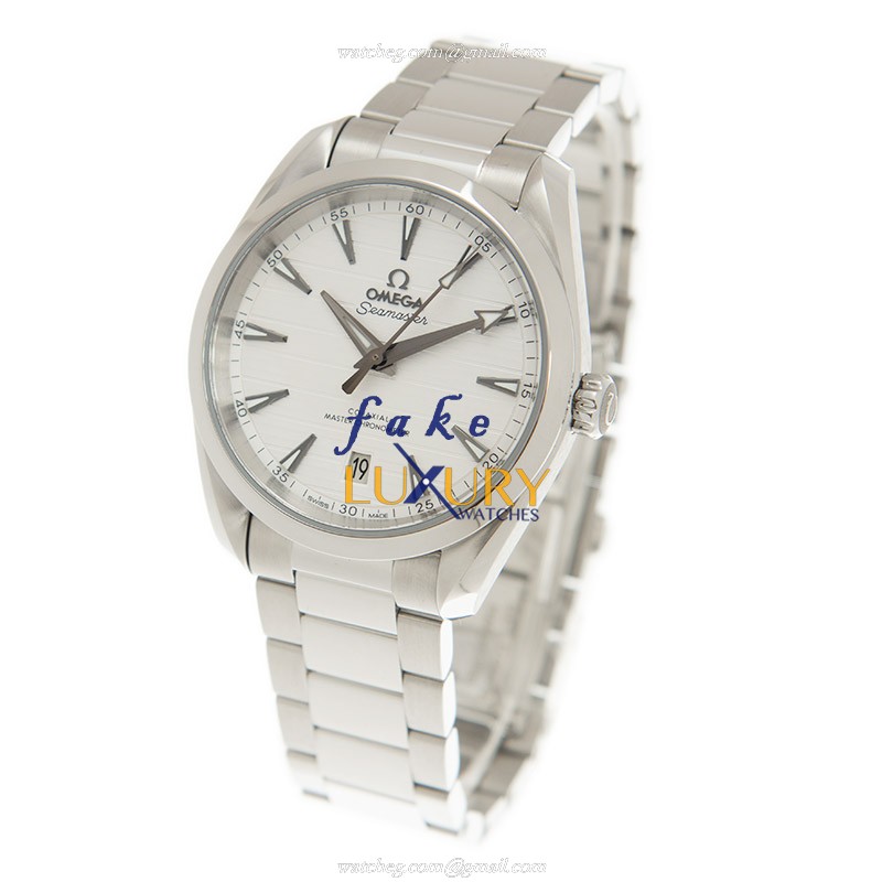 Omega 220.10.38.20.02.001 SEAMASTER Automatic Stainless Steel Replica Watch, Silver Dial, Swiss - Image 3