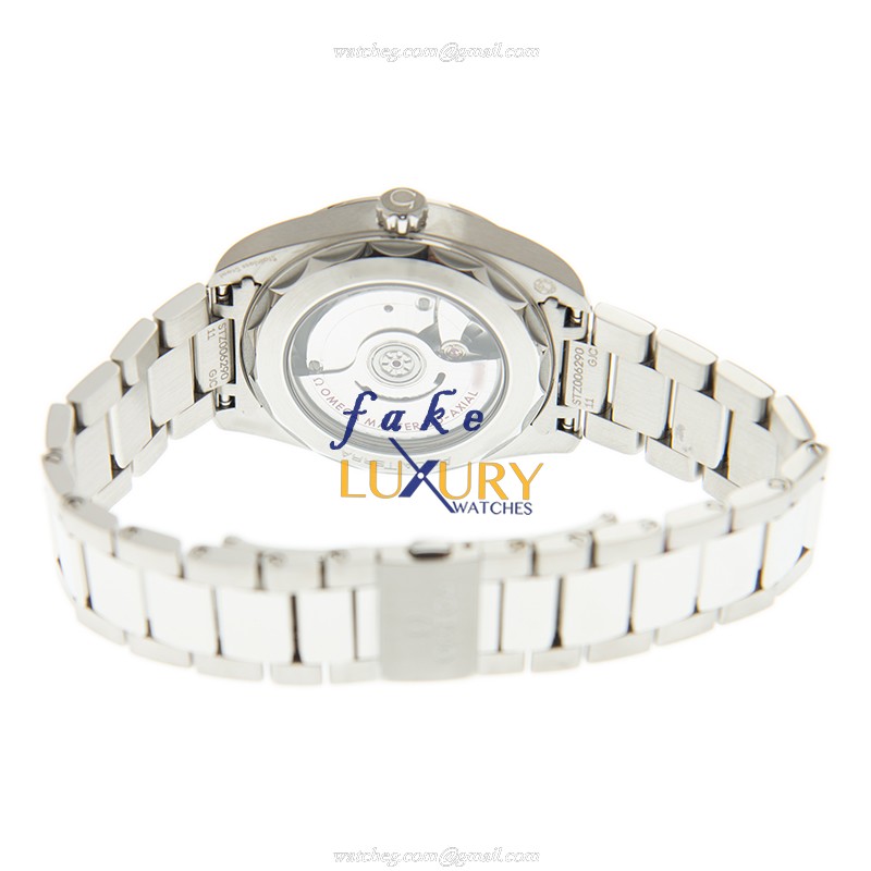 Omega 220.10.38.20.02.001 SEAMASTER Automatic Stainless Steel Replica Watch, Silver Dial, Swiss - Image 4