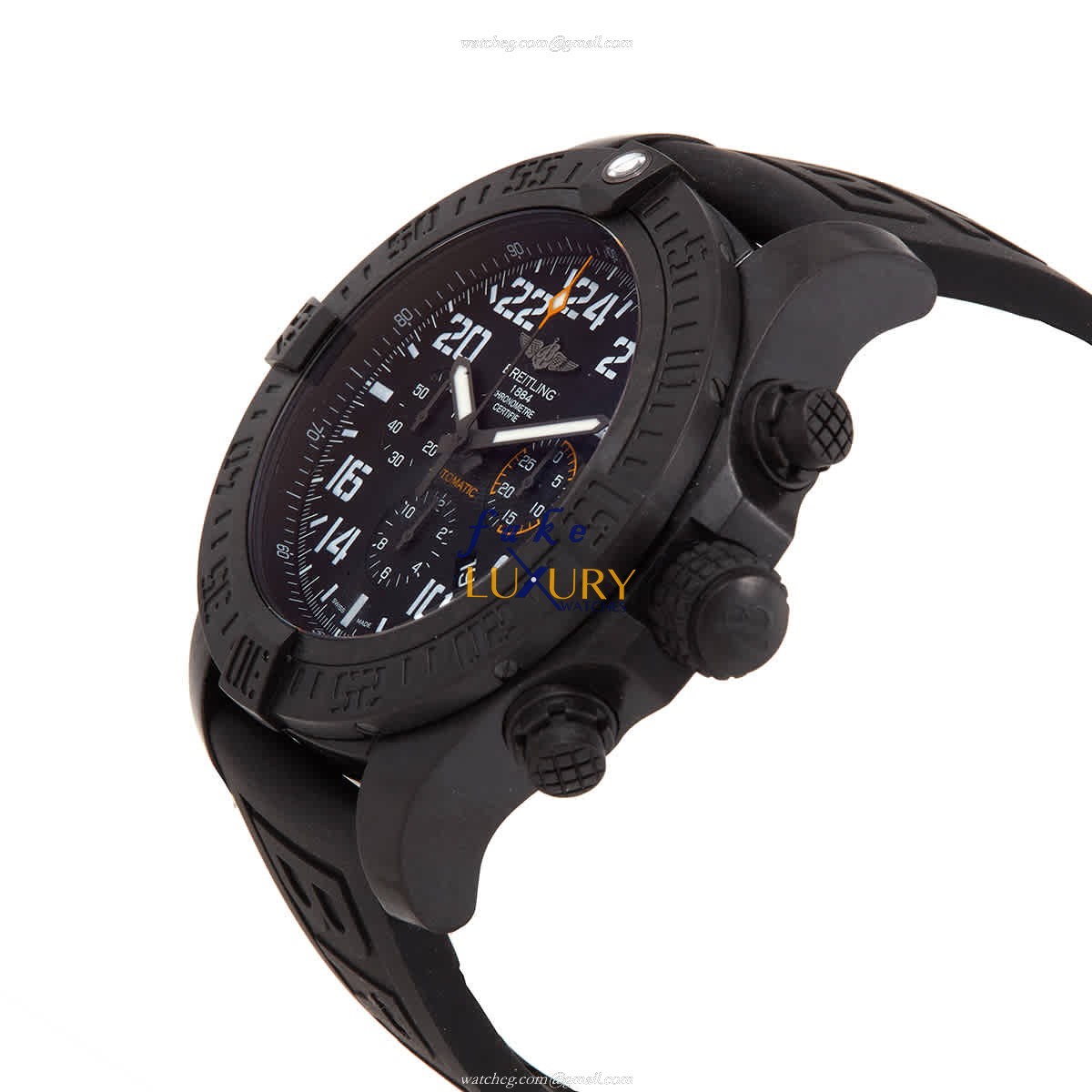 Breitling XB1210E41B1S2 Avenger Hurricane Replica Watch, Automatic, Black Dial, Breitlight Case - Image 2