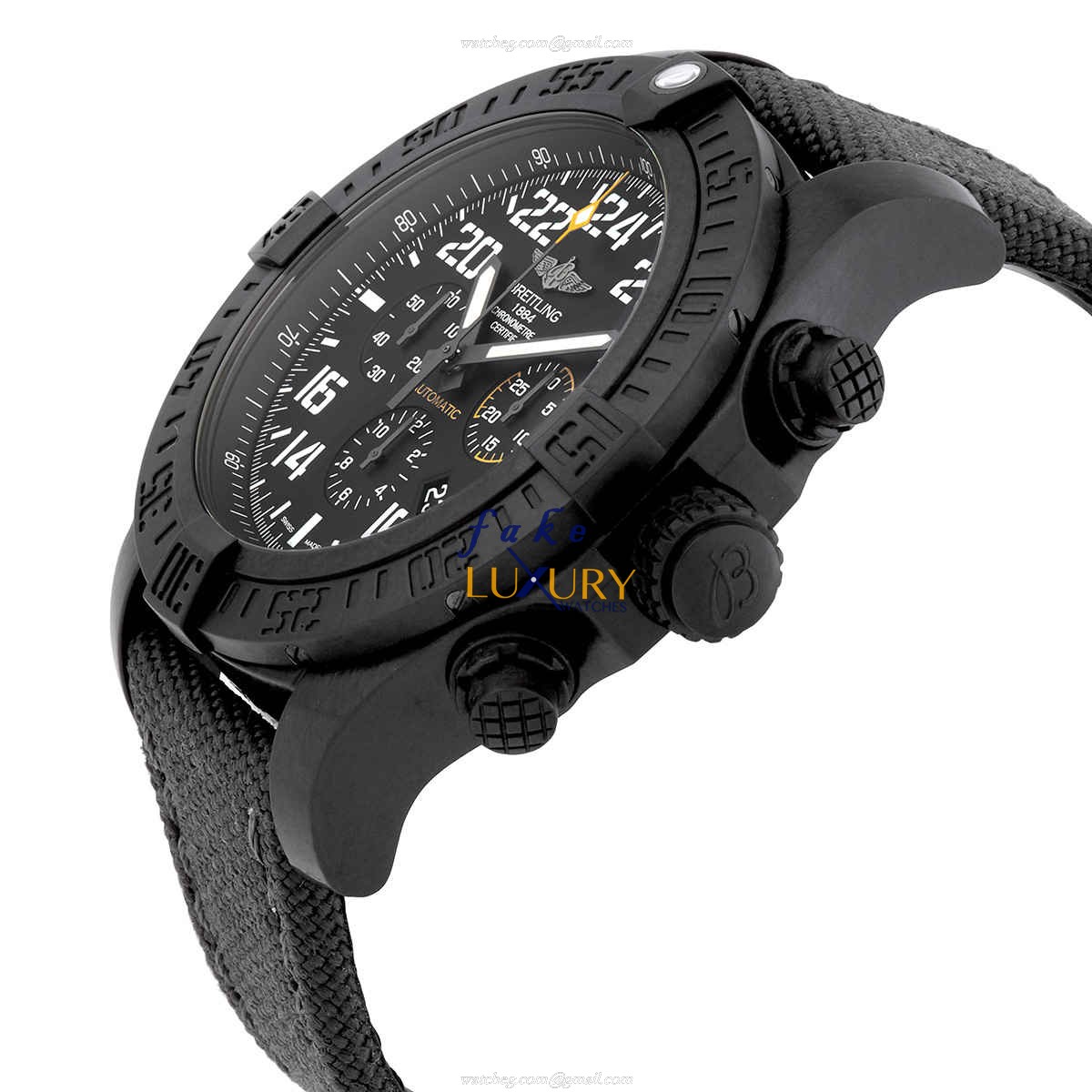 XB1210E41B1W1 - Breitling Avenger Hurricane Replica Watch - Automatic - Black Dial - Image 2