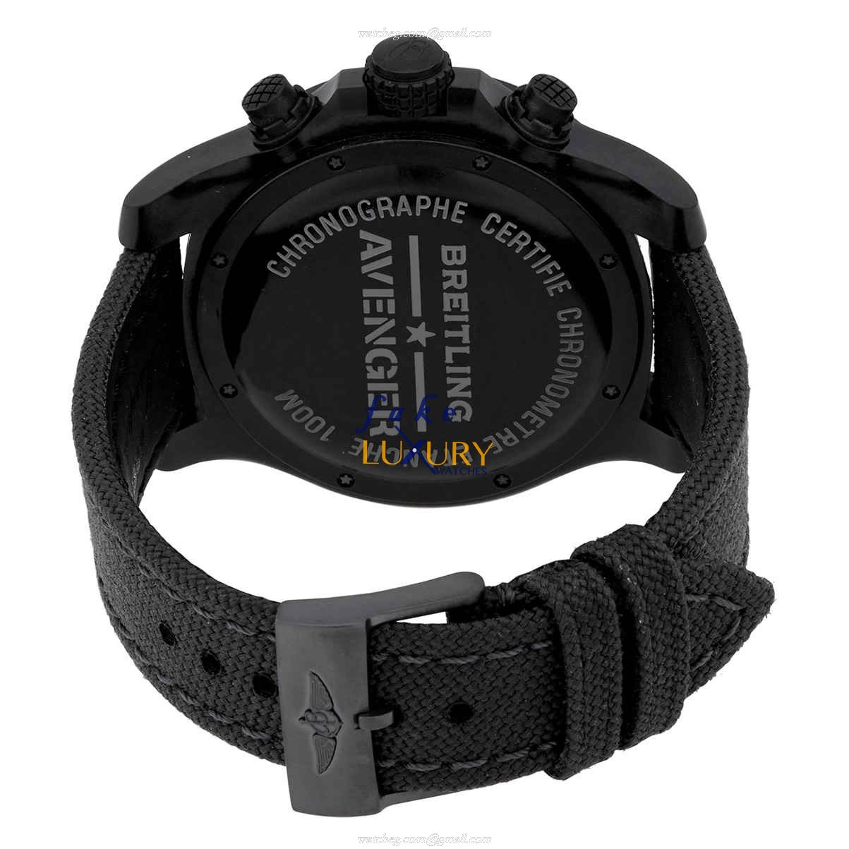 XB1210E41B1W1 - Breitling Avenger Hurricane Replica Watch - Automatic - Black Dial - Image 3