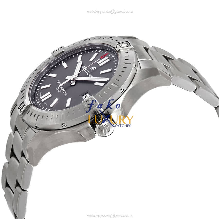 Breitling A17313101F1A1 Challenger Series Gray Dial Steel Automatic Replica Watch - Image 2