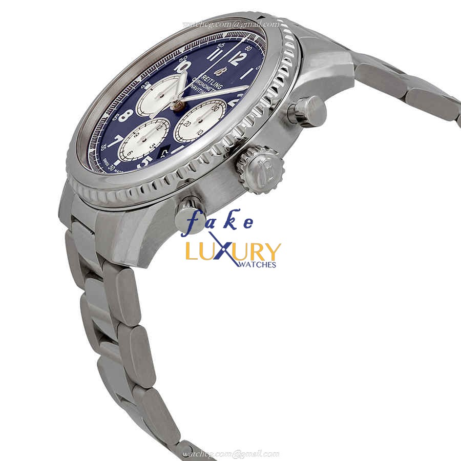 Breitling AB0117131C1A1 AVIATOR 8 - Replica Watch - Blue Dial - Automatic - Steel Case - Image 2