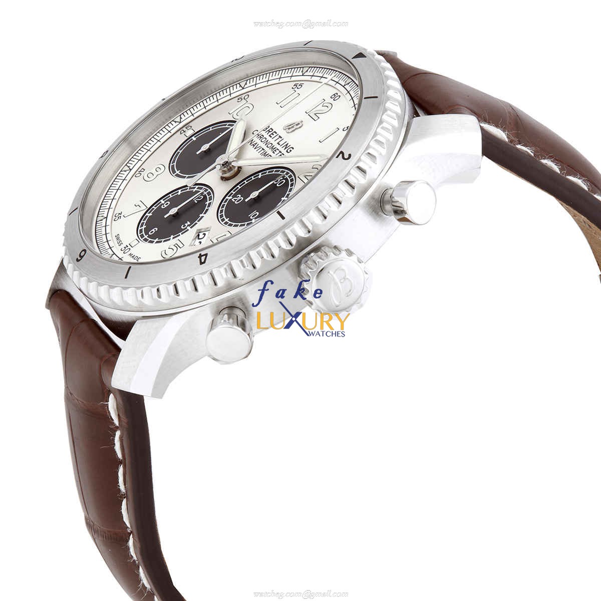 Breitling AVIATOR 8 AB01171A1G1P1 Automatic Silver Dial Stainless Steel Replica Watch - Image 2
