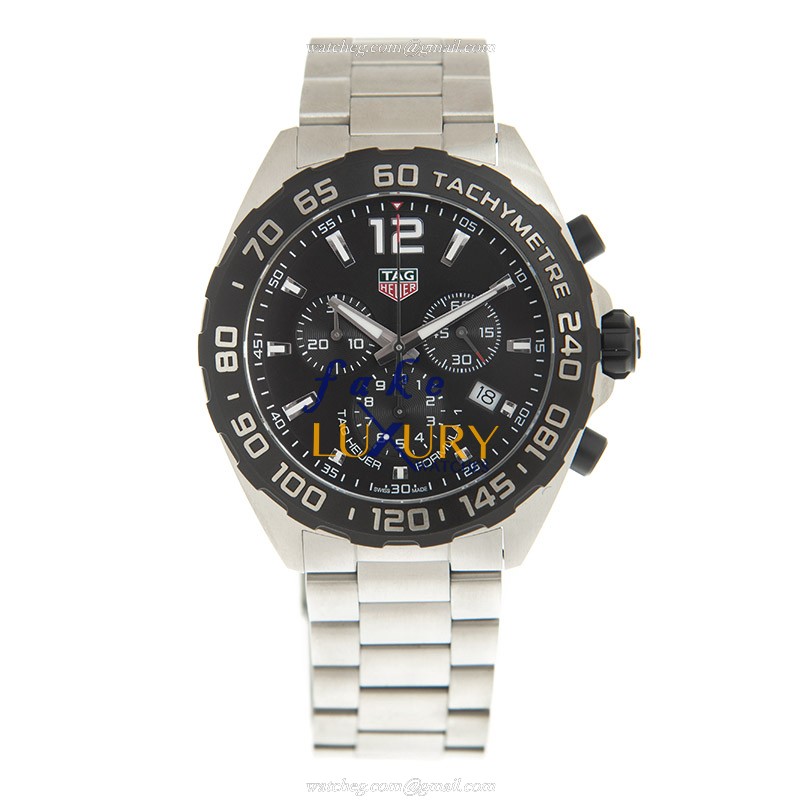 Tag Heuer CAZ1010.BA0842 Replica Watch, Black Dial, Steel Bracelet, Quartz Movement - Image 2
