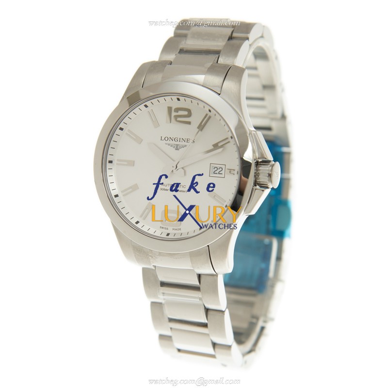 Longines L3.776.4.76.6 Replica Watch, Automatic, Silver Dial, Stainless Steel Case - Image 3