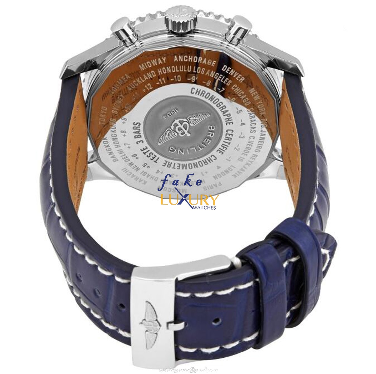 Breitling Navitimer 1 A24322121C2P1 Automatic Blue Dial Stainless Steel Replica Watch - Image 3