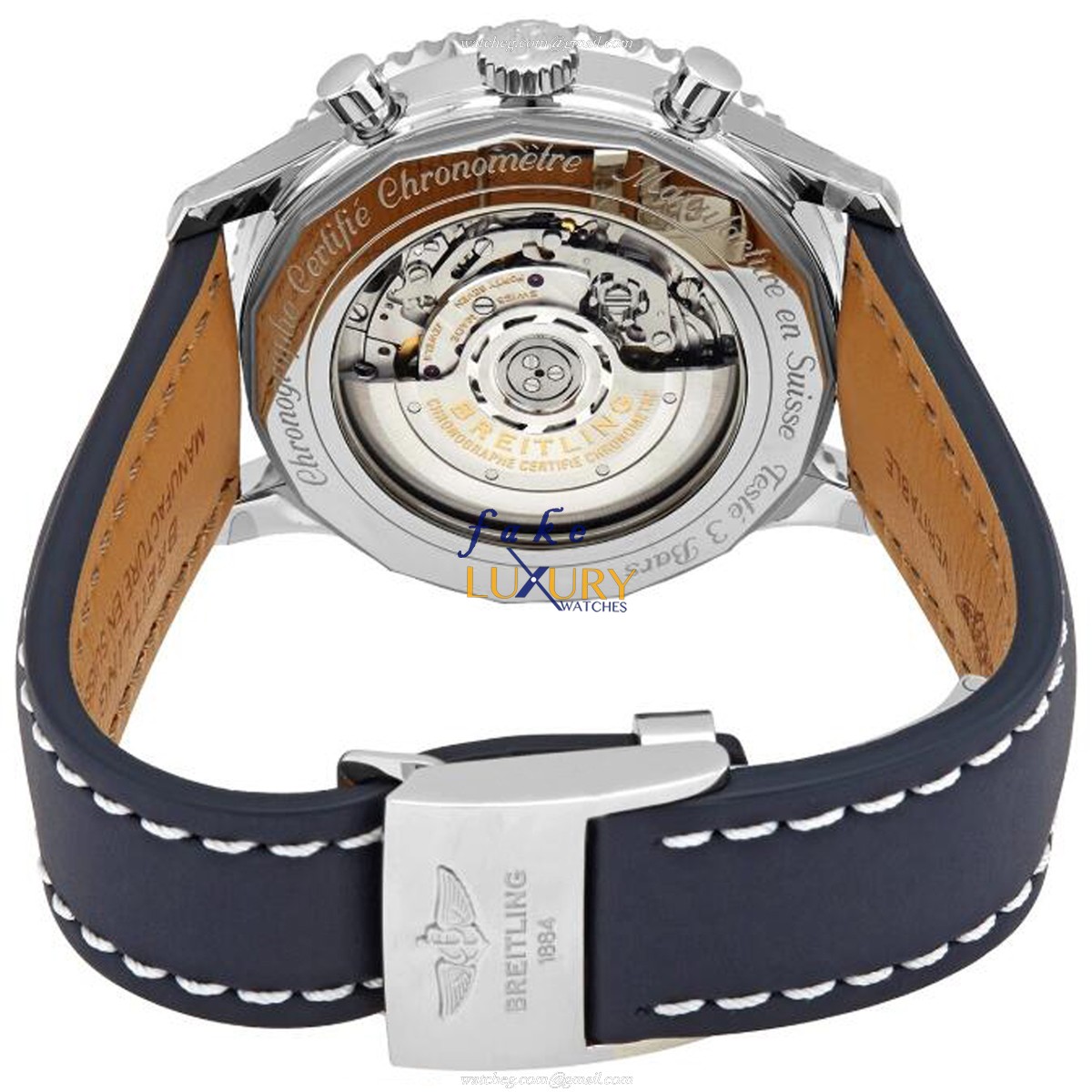 Breitling AB0127211C1X2 Navitimer 1 - Replica Watch - Automatic - Blue Dial - Steel Case - Image 3