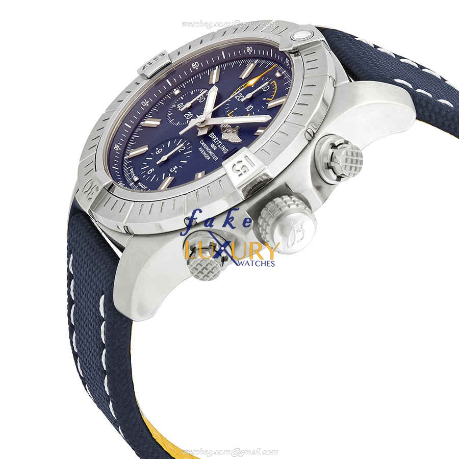 Breitling A13317101C1X2 Avenger II Automatic Stainless Steel Blue Dial Replica Watch - Image 2