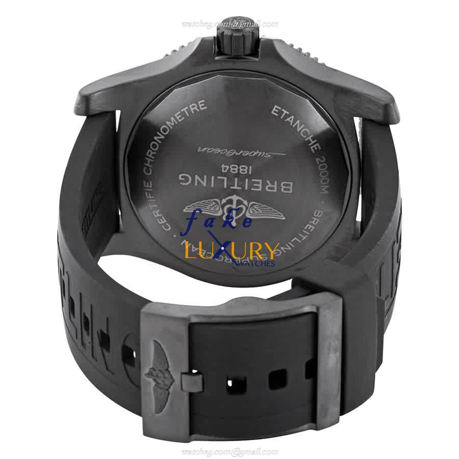 Breitling Superocean M17368D71I1S1 Automatic Yellow Dial Steel Rubber, Replica Watch - Image 3