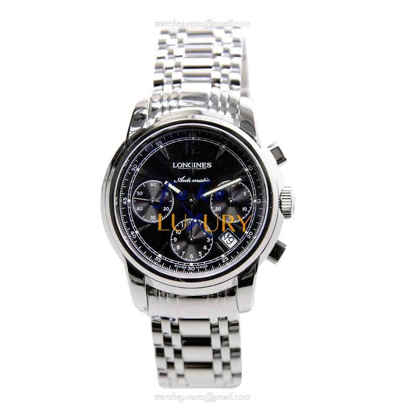 L2.753.4.52.6 - Longines Saint Imier Replica Watch Automatic Black Dial Stainless Steel - Image 2