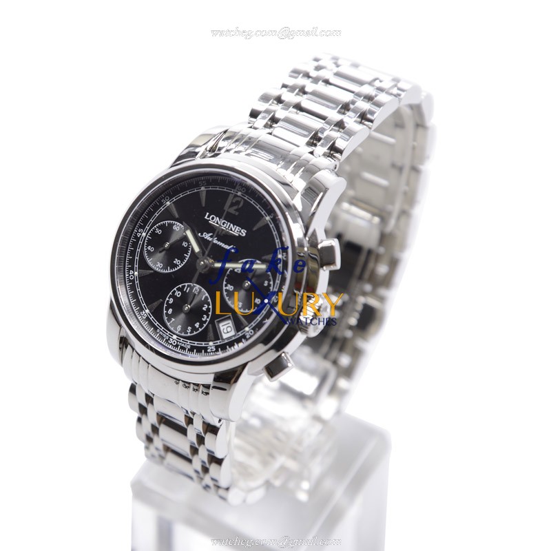 L2.753.4.52.6 - Longines Saint Imier Replica Watch Automatic Black Dial Stainless Steel - Image 3
