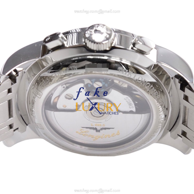 L2.753.4.52.6 - Longines Saint Imier Replica Watch Automatic Black Dial Stainless Steel - Image 4