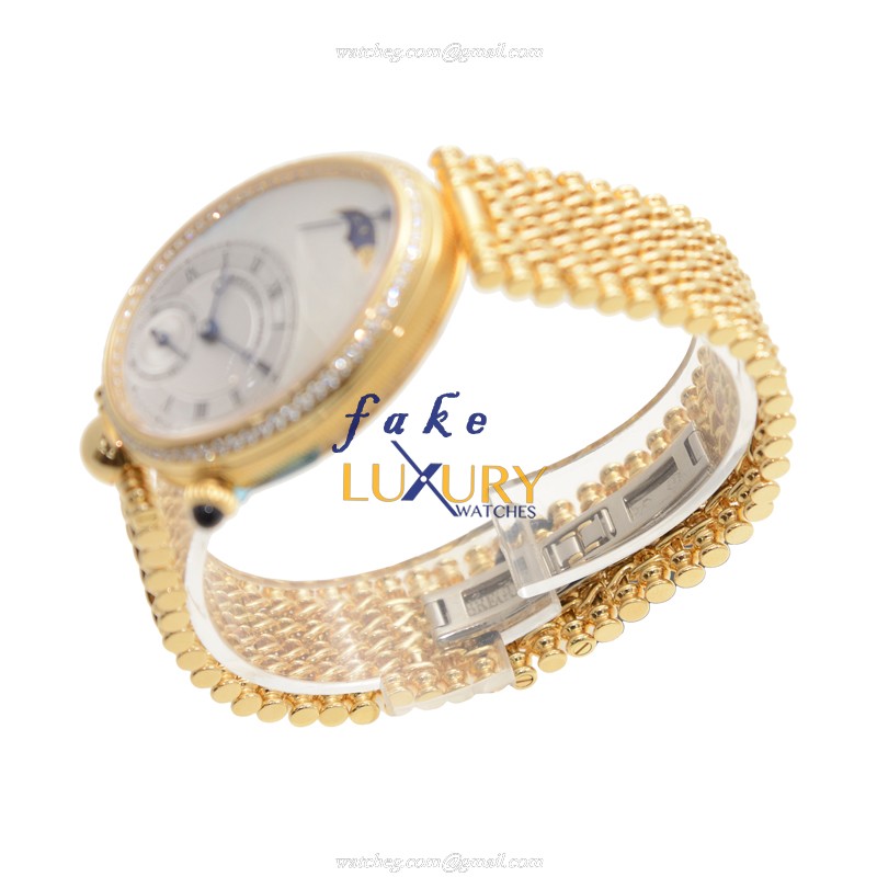 Breguet 8908BA/52/J20/D000 Reine de Naples Replica Watch, Automatic, White Mother of Pearl Dial - Image 3