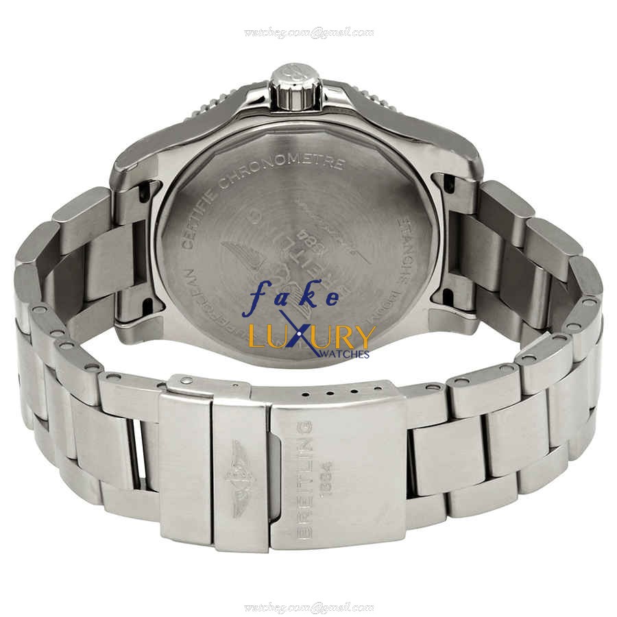 Breitling Superocean 44 A17367D81C1A1 Automatic Blue Dial Silver Steel, Replica Watch - Image 3