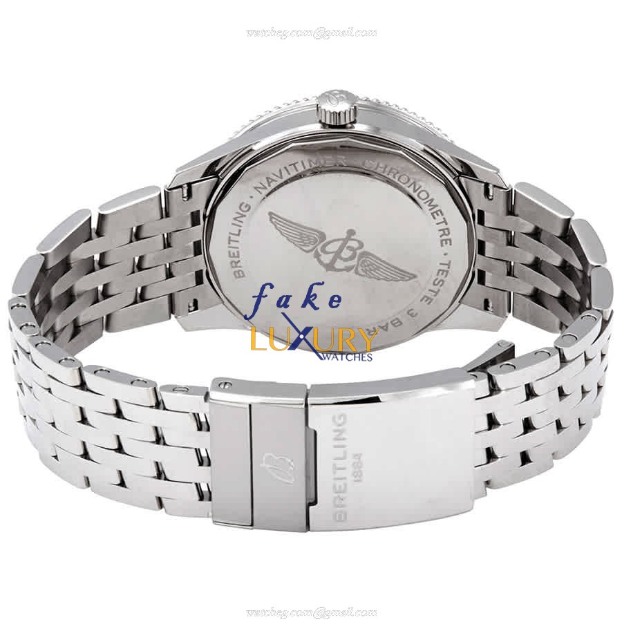 Breitling A17326211B1A1 Navitimer 1 Automatic Black Dial Stainless Steel Replica Watch - Image 3