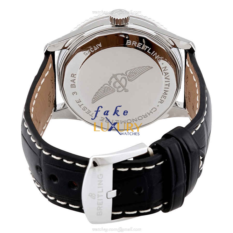 A17325241B1P1 - Breitling Navitimer 1 Replica Watch in Black with Automatic Movement - Image 3